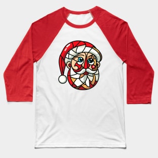 Portrait of Santa Baseball T-Shirt